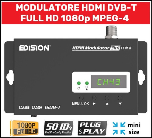 Modulatore vhf uhf digitale - vhf,