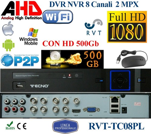 Kit dvr canali - 8,