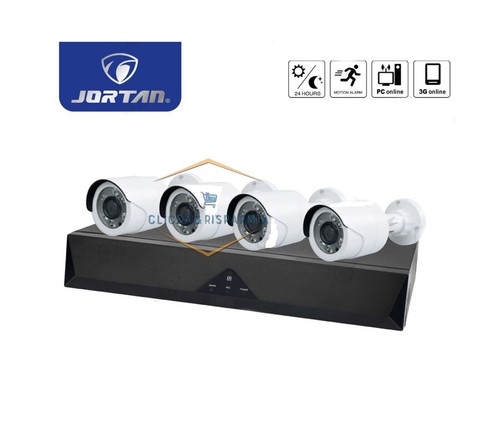 Kit videosorveglianza jortan - videosorveglianza,