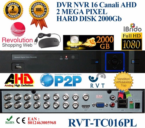 Dvr canali ibrido - canali,