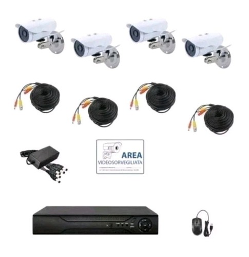 Kit videosorveglianza ahd - videosorveglianza,
