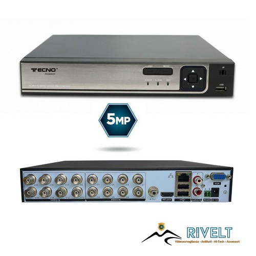 Dvr canali mpx in 1 - 5,